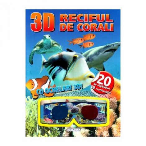 3D Reciful de corali. Cu ochelari 3D
