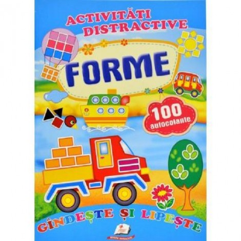 Activitati distractive. Forme. 100 autocolante