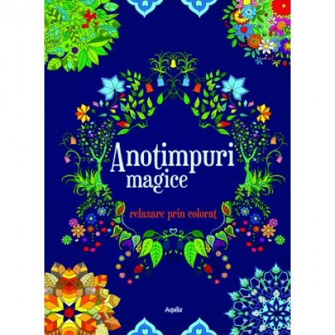 Anotimpuri magice - relaxare prin colorat