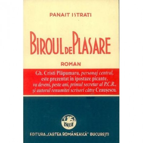 Biroul de plasare - Panait Istrati