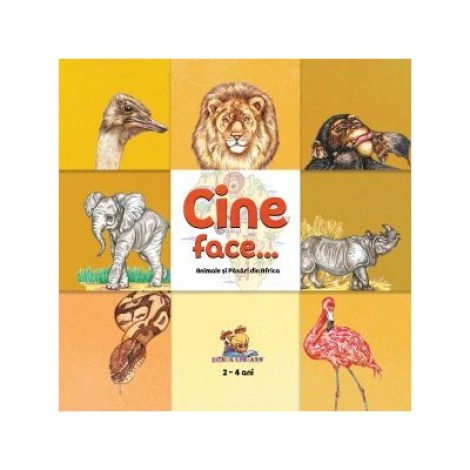 Cine face...? Animale si pasari din Africa - Dorin Bujdei