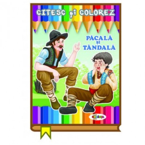 Citesc si colorez. Pacala si Tandala