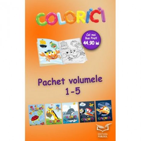 Colorici - Pachet volumele 1-5