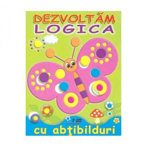 Dezvoltam logica cu abtibilduri: Fluture