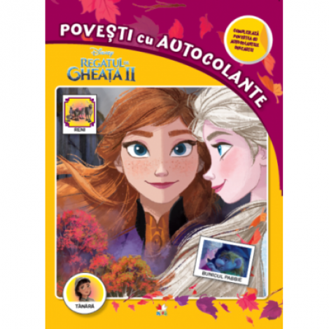 Disney. Regatul de gheata II. Povesti cu autocolante