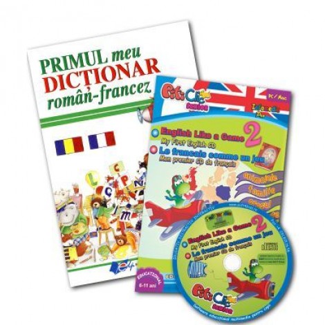 Primul meu dictionar roman-francez + CD Engleza-Franceza