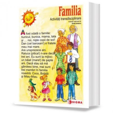 Familia (Carte uriasa) - Activitati transdisciplinare