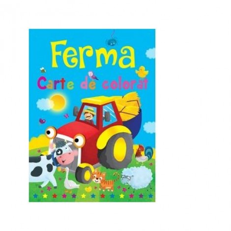 Ferma. Carte de colorat - Brown Watson