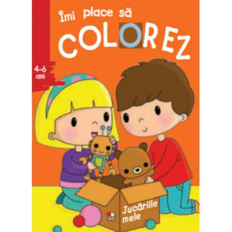 Imi place sa colorez. Jucariile mele (4-6 ani)