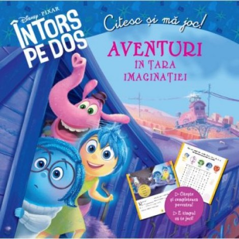 Intors pe dos. Aventuri in Tara Imaginatiei. Citesc si ma joc - Disney