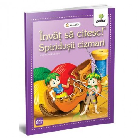 Invat sa citesc. Nivelul 0. Spiridusii cizmari - Fratii Grimm