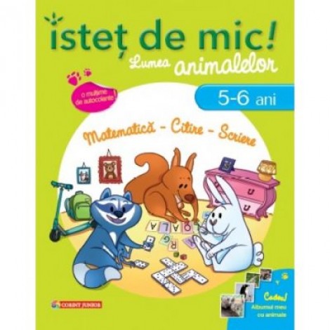 Istet de mic! Lumea animalelor - (5-6 ani). Matematica, citire, scriere - Christine Lecocq