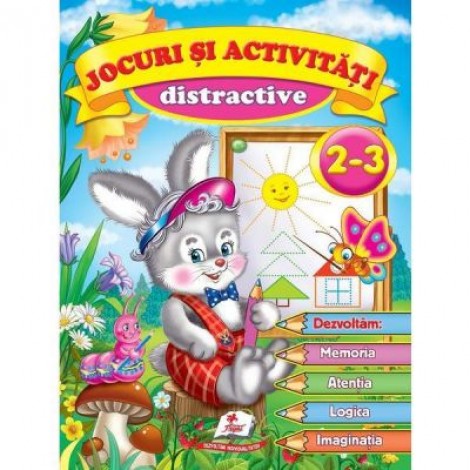 Jocuri si activitati distractive 2-3 ani