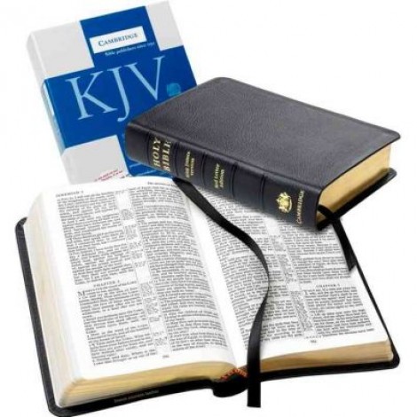 KJV Personal Concord Reference Edition KJ463: XR black French Morocco