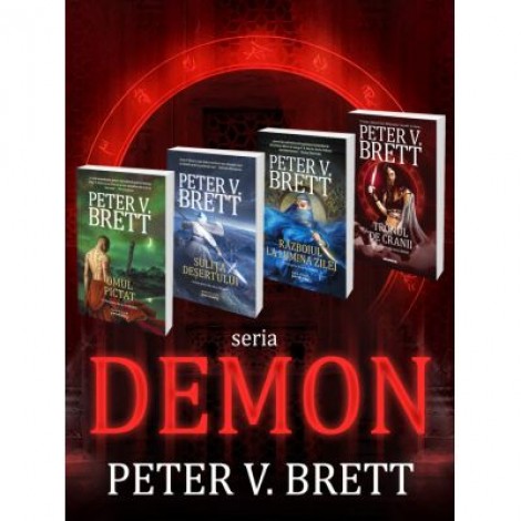 Pachet Seria Demon vol. 1-4 - Peter V. Brett