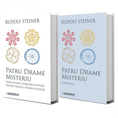 PATRU DRAME MISTERIU VOL. I-II (RUDOLF STEINER)