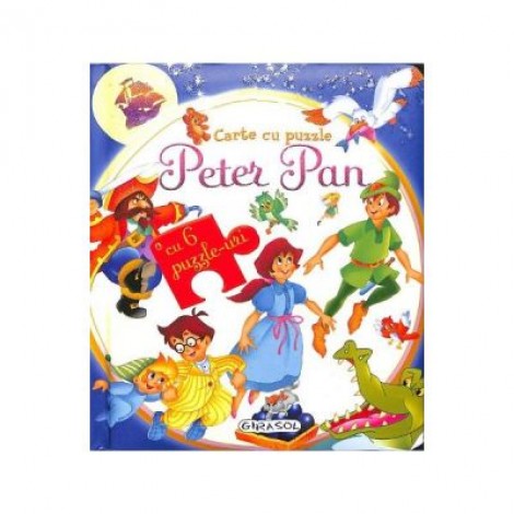 Peter Pan. Carte cu puzzle