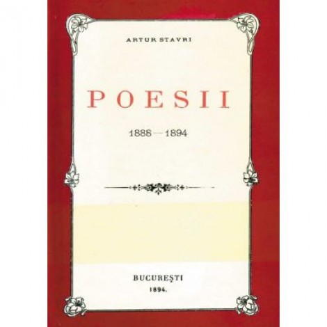 Poesii (1888-1894) - Arthur Stavri
