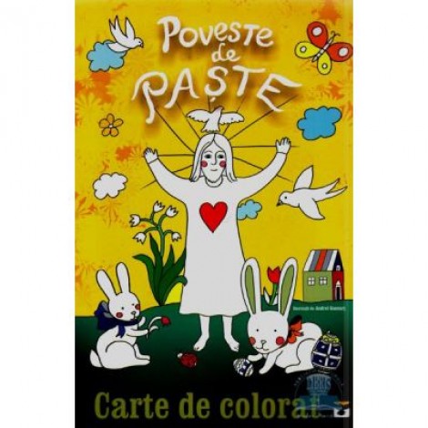 Poveste de Paste. Carte de colorat