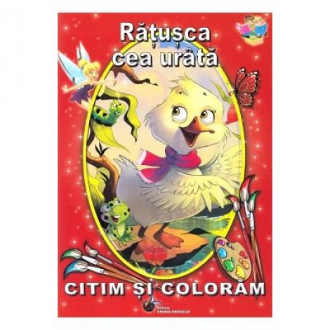 Ratusca cea urata. Citim si coloram