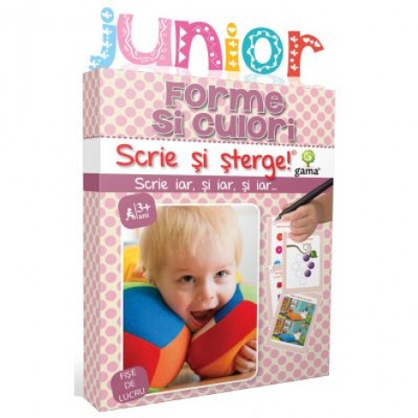 Scrie si sterge! Junior. Forme si culori