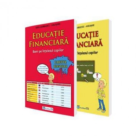 Educatie financiara - Banii pe intelesul copiilor (set carte+caiet)