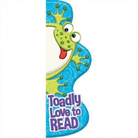 Toadly Love to READ Shaped Bookmarks