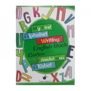 My first alphabet writing english book - Cartea primului meu alfabet