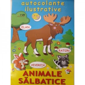 Animale salbatice - Autocolante ilustrative