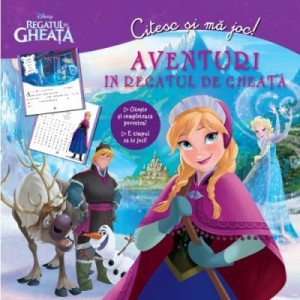 Aventuri in Regatul de gheata. Citesc si ma joc - Disney