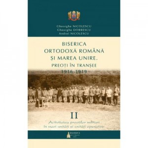 Biserica Ortodoxa Romana si Marea Unire. Preoti in transee. 1916-1919. Volumul 2. Activitatea preotilor militari in mari unitati si unitati operative - Gheorghe Nicolescu, Gheorghe Dobrescu, Andrei Nicolescu