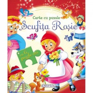 Carte cu puzzle - Scufita Rosie