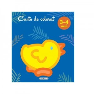 Carte de colorat 3-4 ani