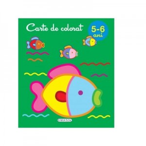 Carte de colorat 5-6 ani