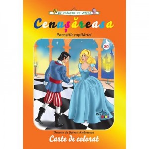 Cenusareasa - carte de colorat (colectia Sa coloram cu Nicol)