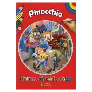 Citim si coloram - Pinocchio