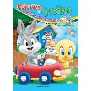 Baby Looney Tunes. Coloram, ne jucam si citim o poveste vesela