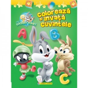 Coloreaza si invata cuvintele (Baby Looney Tunes)