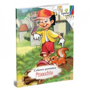 Colorez povestea. Pinocchio