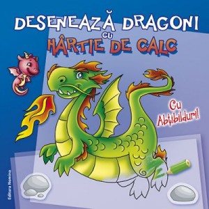 Deseneaza dragoni cu hartie de calc