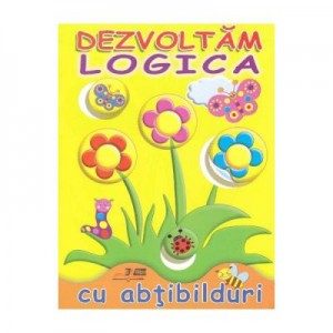 Dezvoltam logica cu abtibilduri: Flori