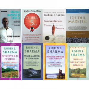 Seria completa Robin Sharma - Set 8 Volume