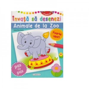 Invata sa desenezi animale de la zoo (Maini creative) - Lieve Boumans