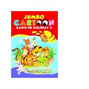 Jumbo Cartoon 3 - Carte de colorat