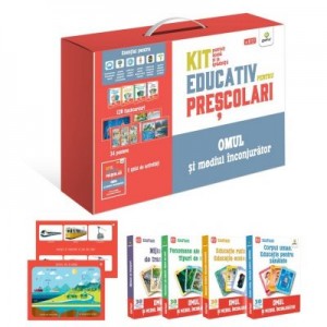 Kit educativ pentru prescolari. Omul si mediul inconjurator