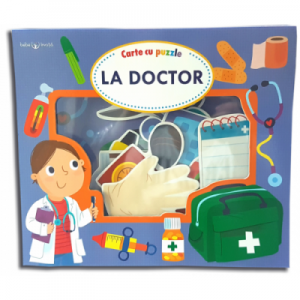 La doctor. Carte cu puzzle. Bebe invata