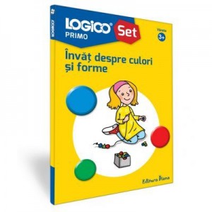 Logico Primo. Set. Invat despre culori si forme (3+)