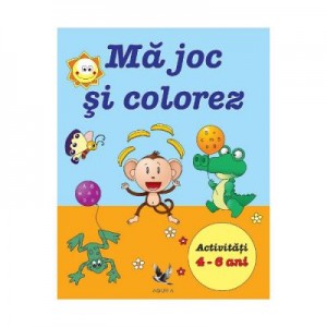 Ma joc si colorez - Activitati 4-6 ani