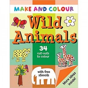 Make and Colour Wild Animals - Clare Beaton