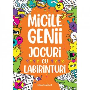 Micile genii. Jocuri cu labirinturi - Gareth Moore